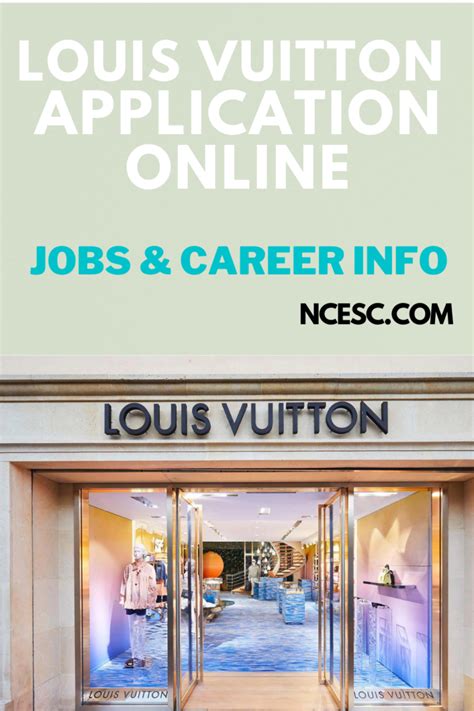 louis vuitton corporate office jobs|louis vuitton employment opportunities.